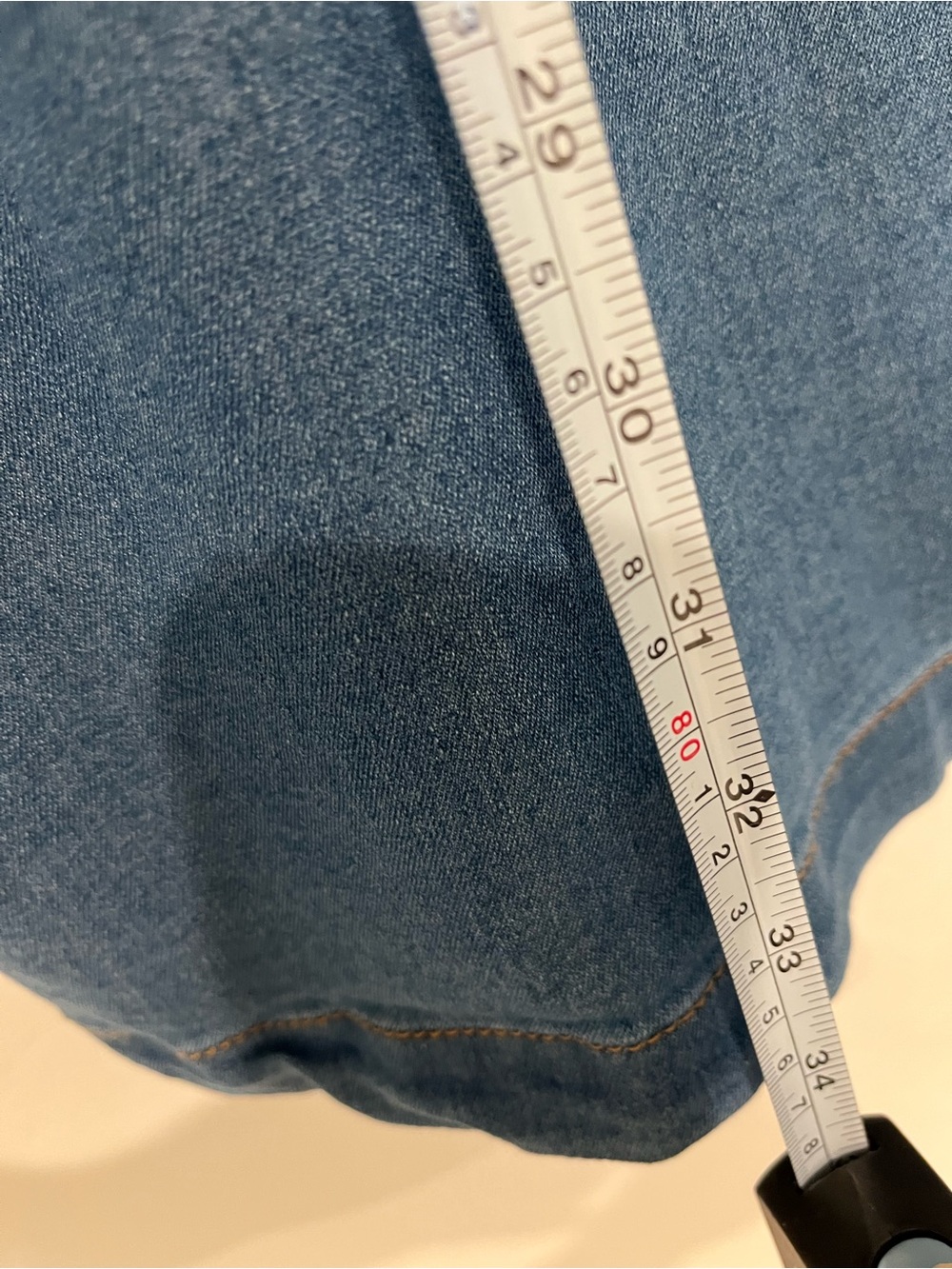 Highway Jeans Light Blue Denim Dress with Contrast Stitching - Picture 8 of 9